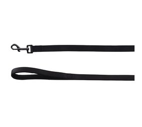 Flamingo Looplijn Muni Neopreen Handvat 200 cm zwart