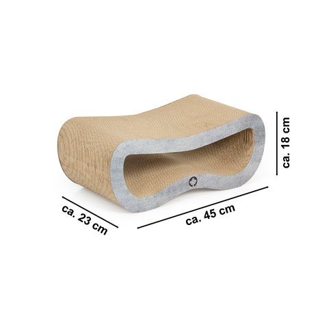 CanadianCat Company Krabmeubel Orbit Concrete Look Small CanadianCat Company Krabmeubel Orbit Concrete Look Small