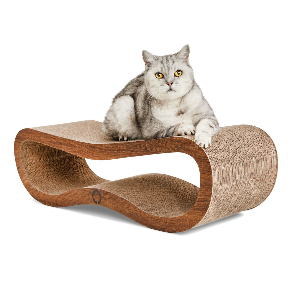 CanadianCat Company Krabmeubel Orbit Walnut Brown