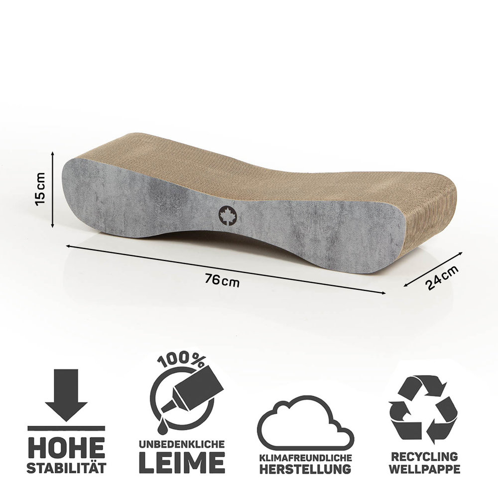 CanadianCat Company Krabmeubel Satellite 2.0 XL Beton Look CanadianCat Company Krabmeubel Satellite 2.0 XL Beton Look