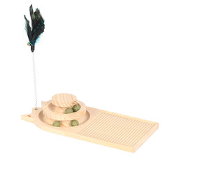 Duvo+ Play 'n Scratch Kattenspeeltje Hout Duvo+ Play 'n Scratch Kattenspeeltje Hout