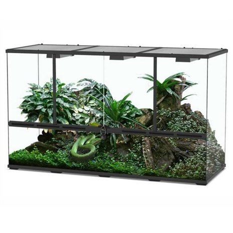 Aquatlantis Terrarium zwart 132 x 45 x 75 cm Aquatlantis Terrarium zwart 132 x 45 x 75 cm