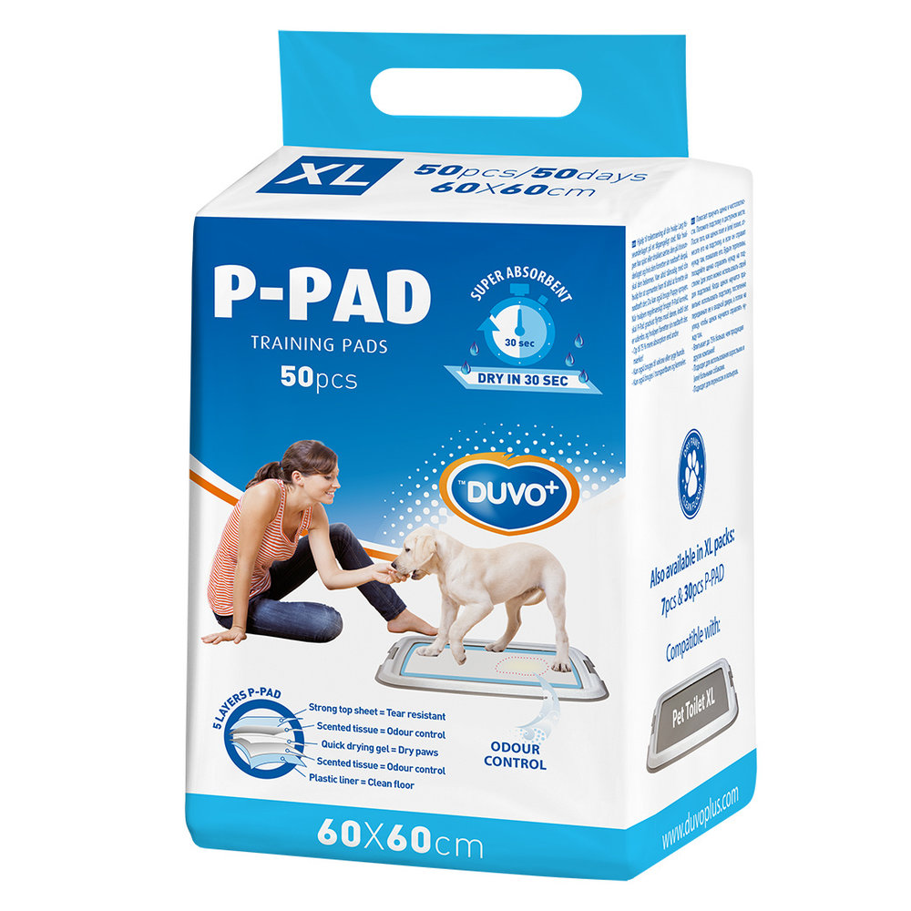 Duvo+ Puppy Pads XL 50st 60 x 60 cm