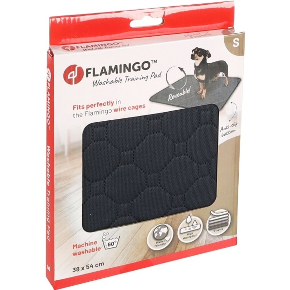 Flamingo Trainingsmat Patsy grijs