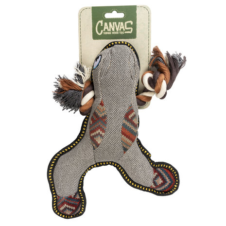 Duvo+ Hondenspeelgoed Canvas Kikker