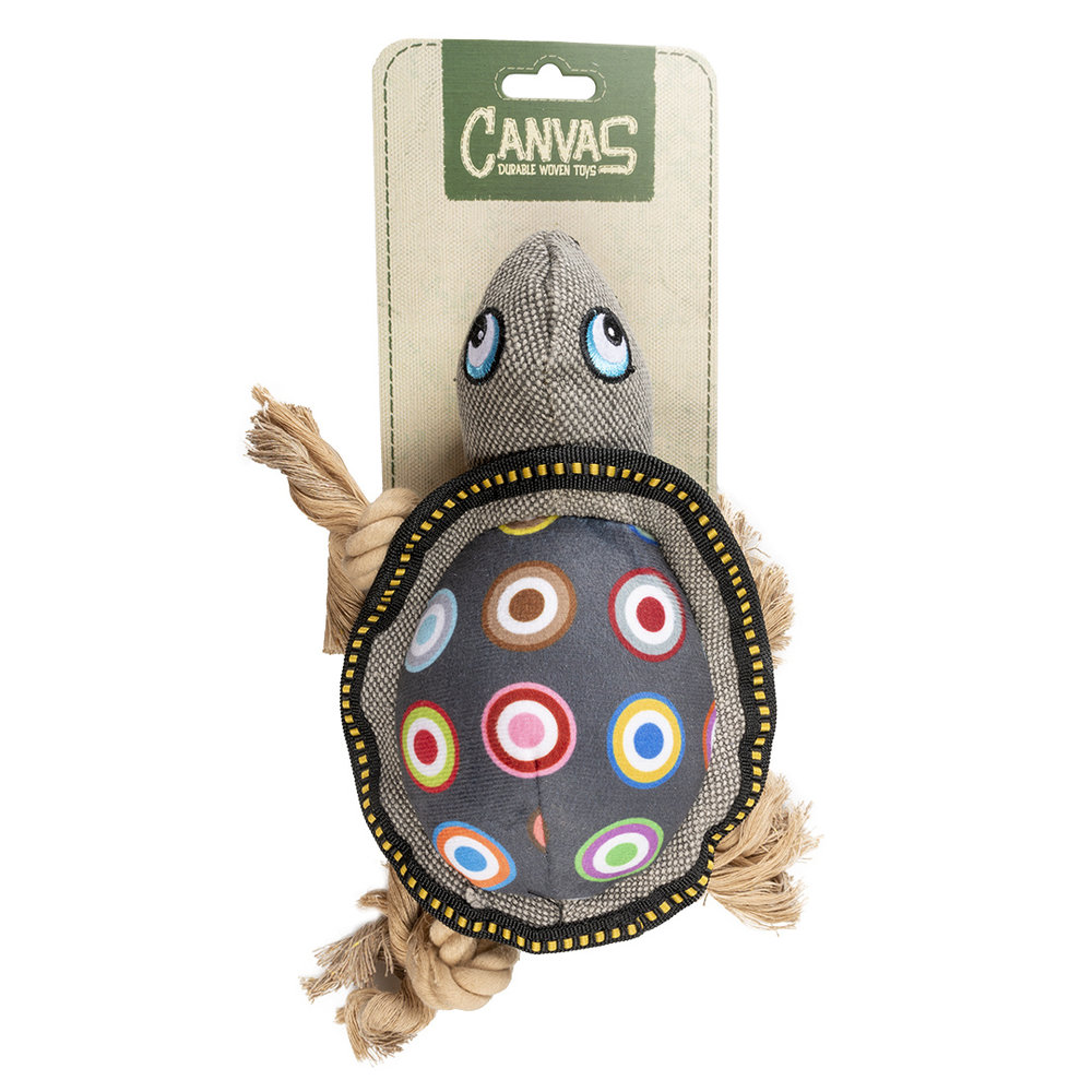 Duvo+ Hondenspeelgoed Canvas Schildpad