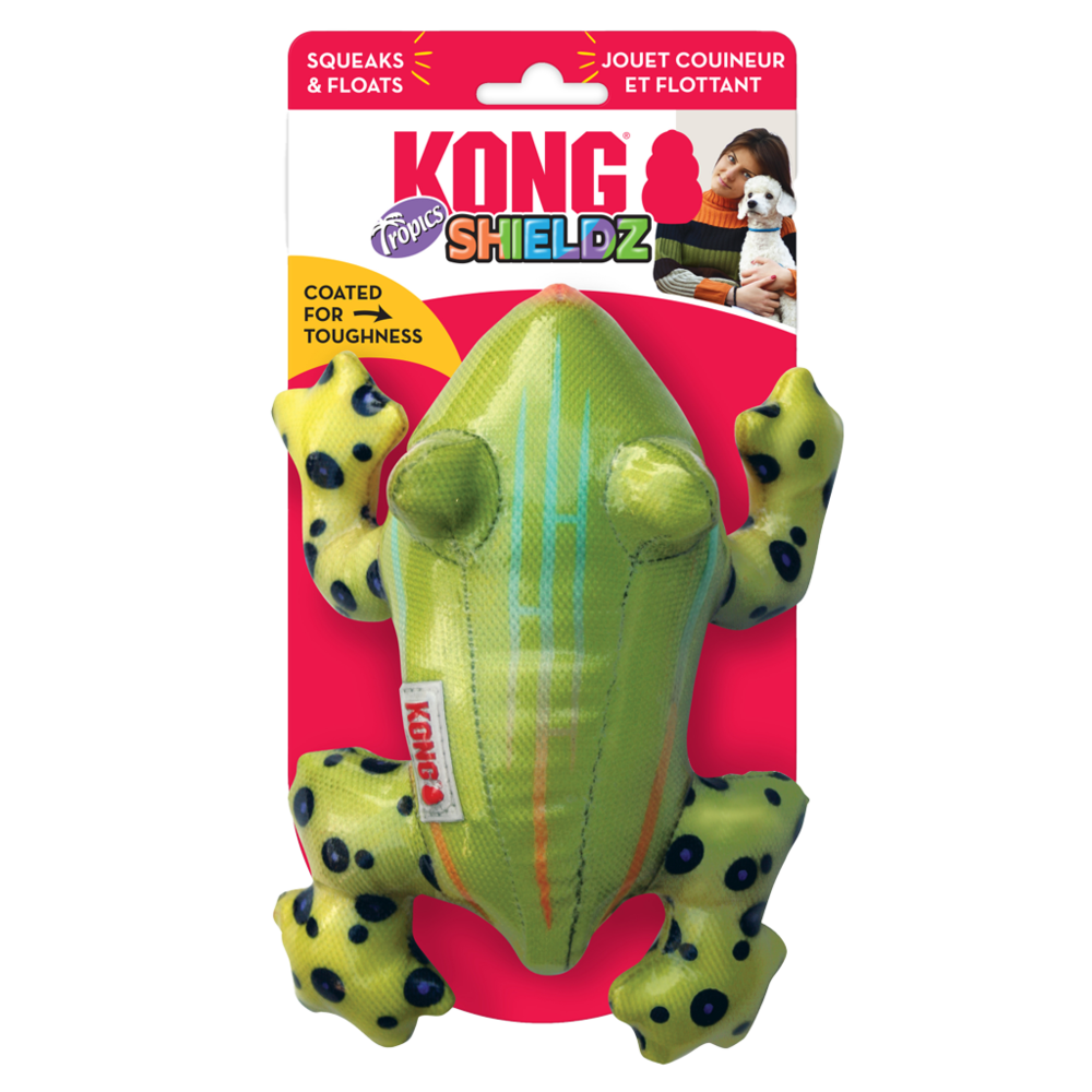 KONG Shieldz Tropics Frog KONG Shieldz Tropics Frog