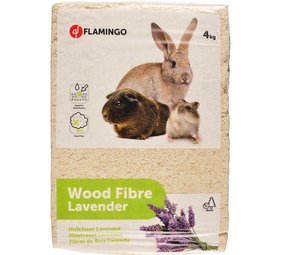 Flamingo Houtvezel met Lavendel 4 KG Flamingo Houtvezel met Lavendel 4 KG