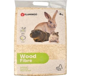 Flamingo Houtvezel Naturel 4 KG Flamingo Houtvezel Naturel 4 KG
