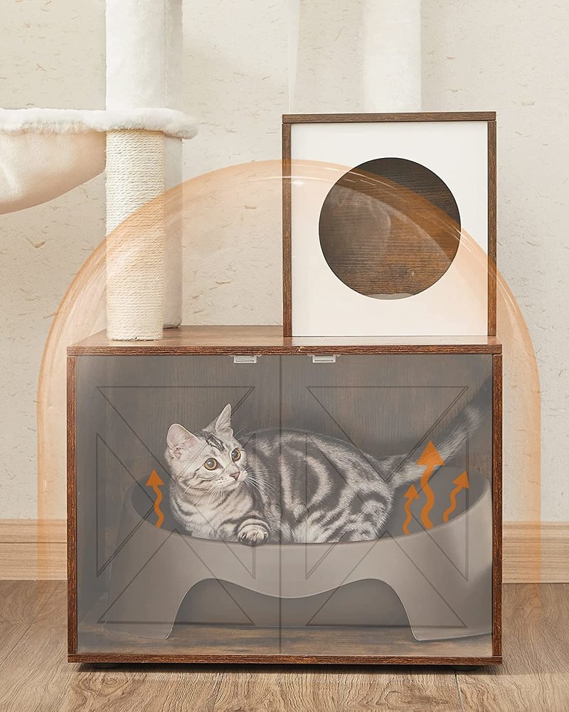 Pets Gifts Krabpaal met Kattenmeubel Retro