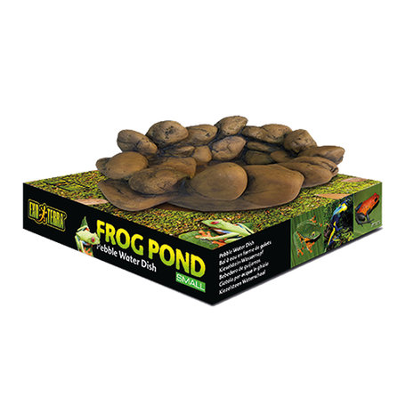 Exo Terra Frog Kiezelsteen Waterschaal Exo Terra Frog Kiezelsteen Waterschaal