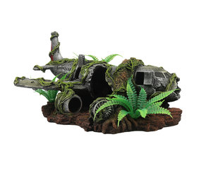 Terra Della Vliegtuigwrak Jungle Decoratie