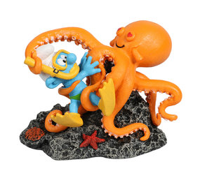 Aqua Della Smurfen Onder Water Octopus Aqua Della Smurfen Onder Water Octopus
