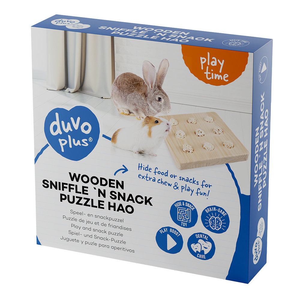 Duvo+ Houten Sniffle 'n Snack Puzzle Hao Duvo+ Houten Sniffle 'n Snack Puzzle Hao