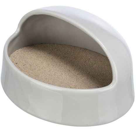 Trixie Zandbad Hamster grijs Trixie Zandbad Hamster grijs