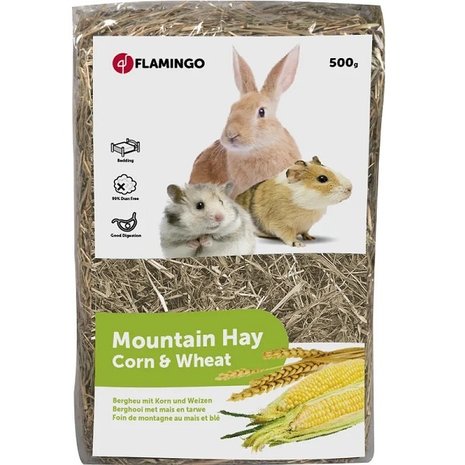 Flamingo Berghooi Tarwe & Mais 500 Gram Flamingo Berghooi Tarwe & Mais 500 Gram