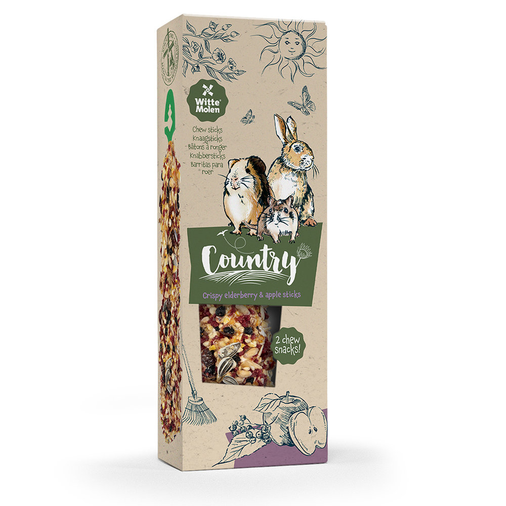 Witte Molen Country Knaagsticks Vlierbes & Appel