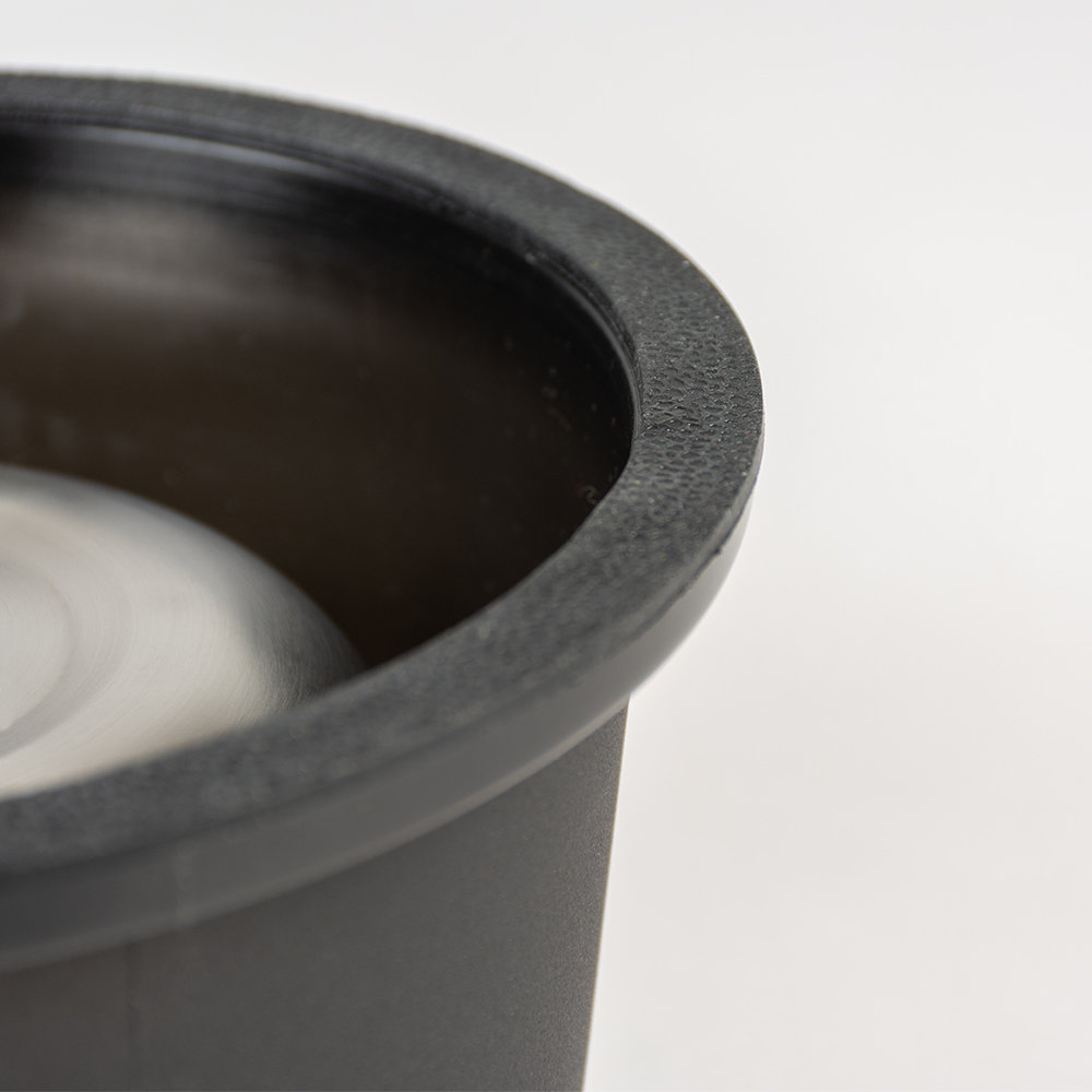 Duvo+ Eetkom Matte Fix Conic Zwart