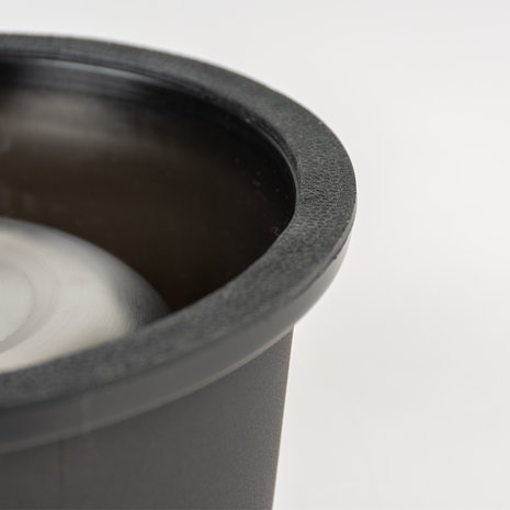 Duvo+ Eetkom Matte Fix Conic Zwart