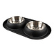 Duvo+ Dinnerset Anti-mors Rubber zwart Duvo+ Dinnerset Anti-mors Rubber zwart