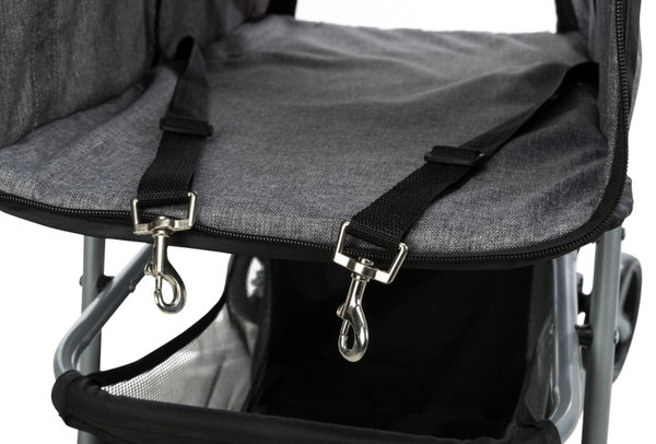 Trixie Hondenbuggy Friends On Tour grijs Trixie Hondenbuggy Friends On Tour grijs