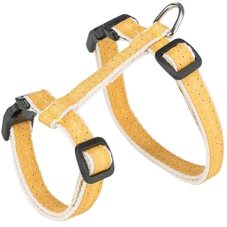 Trixie Kattentuigje Oker Geel met riem