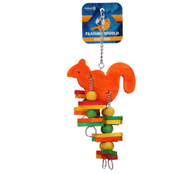 Feather World Vogelspeeltje Squirrel Feather World Vogelspeeltje Squirrel