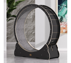 CanadianCat Company Kattenwiel Hout Black Edition CanadianCat Company Kattenwiel Hout Black Edition