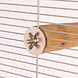 Java Bamboo Zitstok met wortelkop Java Bamboo Zitstok met wortelkop