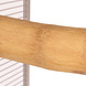 Java Bamboo Zitstok met wortelkop Java Bamboo Zitstok met wortelkop