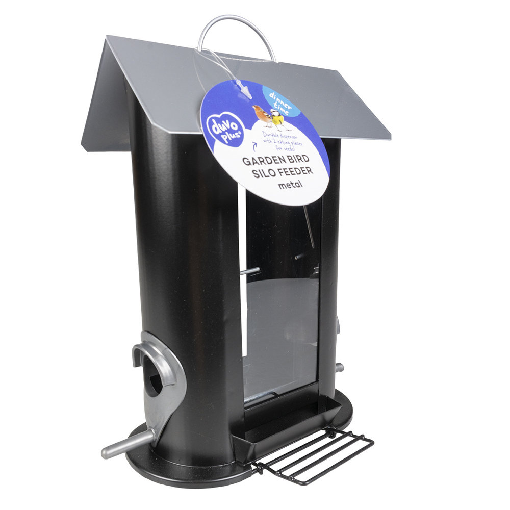 Duvo+ Voedersilo Metaal voor Zaden Duvo+ Voedersilo Metaal voor Zaden