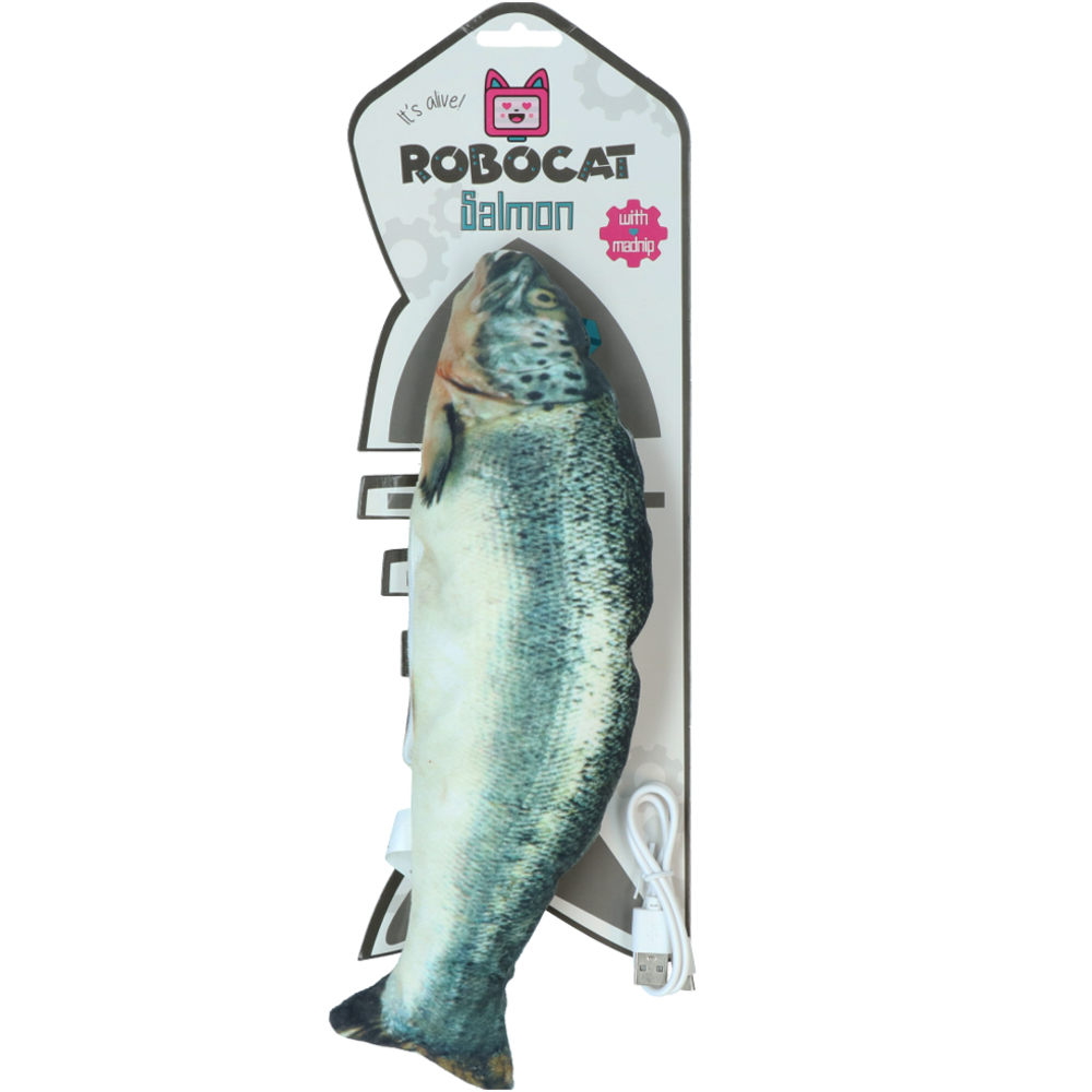 Robocat Zalm Bewegende Vis met USB