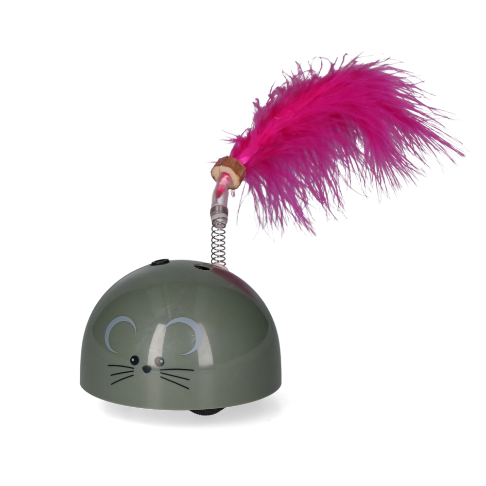 Robocat Bewegende Muis Grijs