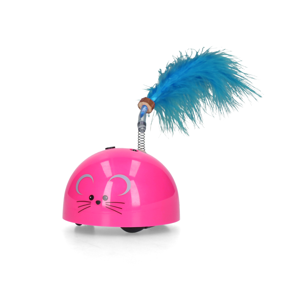 Robocat Bewegende Muis Roze