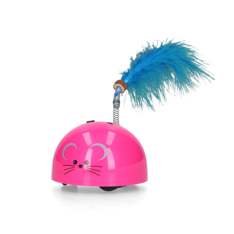 Robocat Bewegende Muis Roze