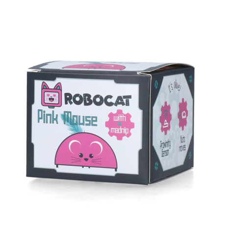 Robocat Bewegende Muis Roze