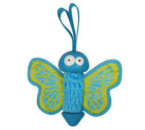 Coockoo Lilly Rubberen Vlinder groen Coockoo Lilly Rubberen Vlinder groen