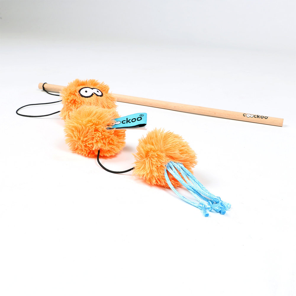 Coockoo Tony 3 Speelballen Speelhengel Coockoo Tony 3 Speelballen Speelhengel