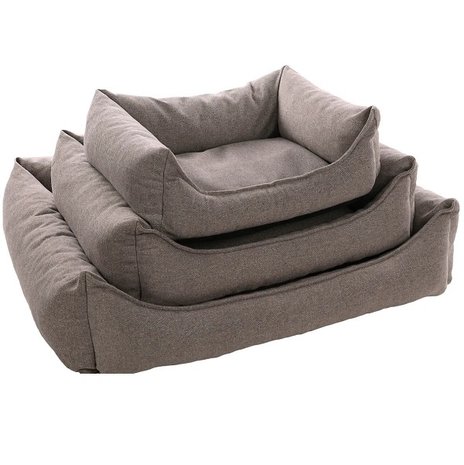 Flamingo Orthopedische Hondenmand Avalon lichtgrijs Flamingo Orthopedische Hondenmand Avalon lichtgrijs