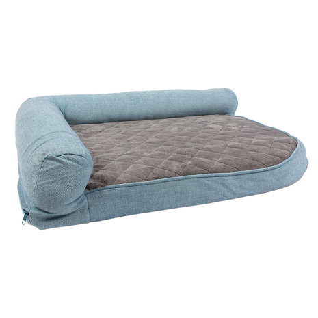 Duvo+ Orthopedisch Bed Sky blauw/grijs Duvo+ Orthopedisch Bed Sky blauw/grijs