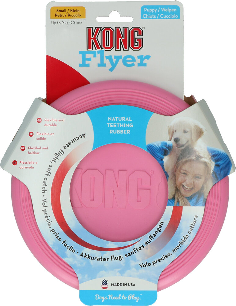 KONG Flyer Puppy Frisbee