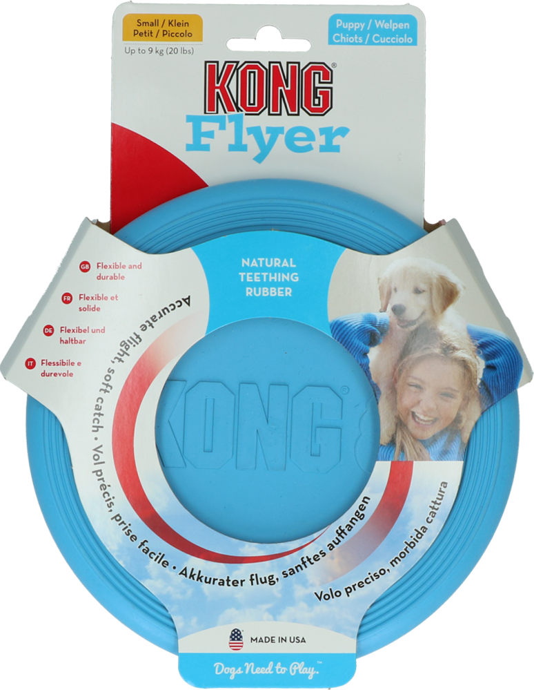 KONG Flyer Puppy Frisbee