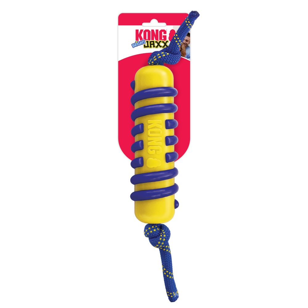 KONG Jaxx Brights Stick met Touw