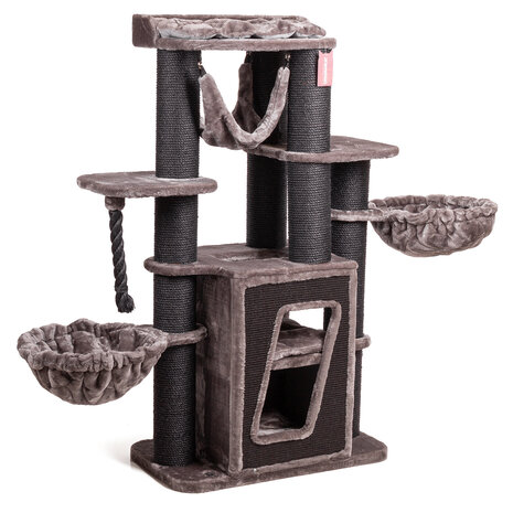 CanadianCat Company Krabpaal Maine Coon Hudson antraciet/grijs CanadianCat Company Krabpaal Maine Coon Hudson antraciet/grijs