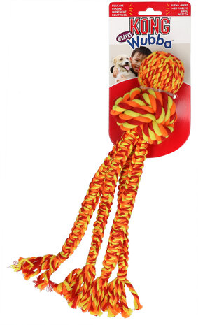 KONG Wubba Weaves met Touw