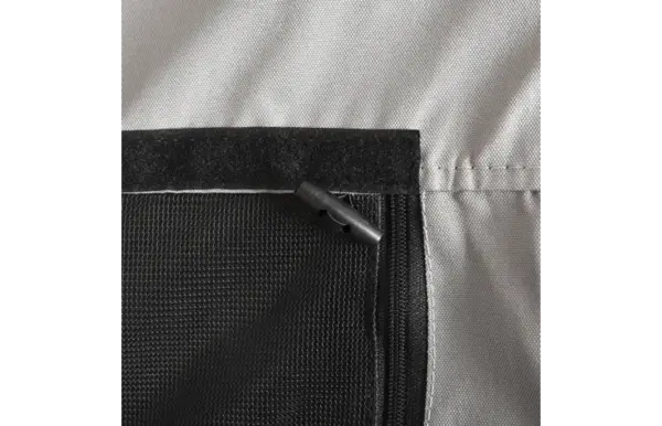 Flamingo Honden Fietskar Romero grijs/zwart