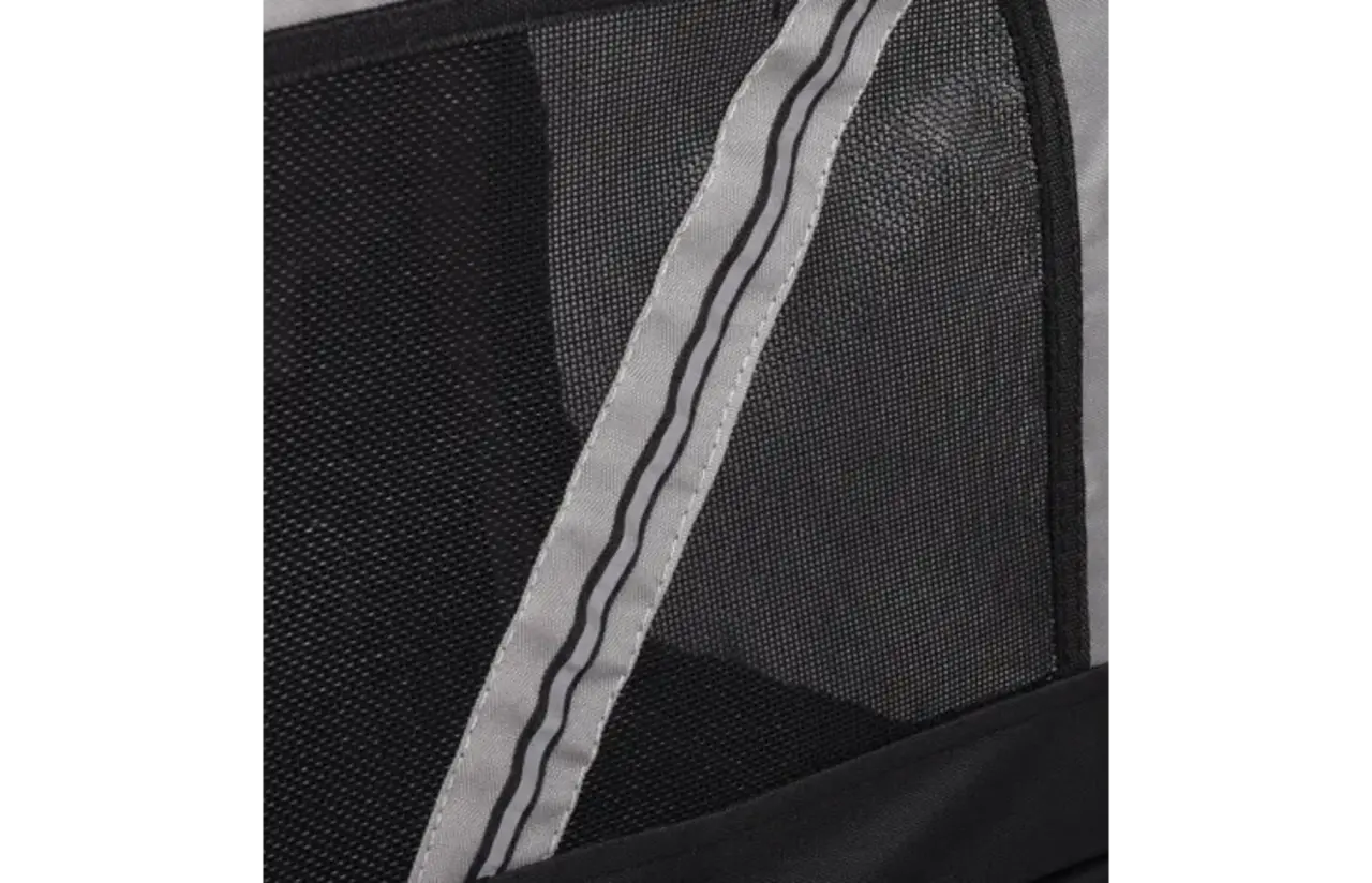 Flamingo Honden Fietskar Romero grijs/zwart