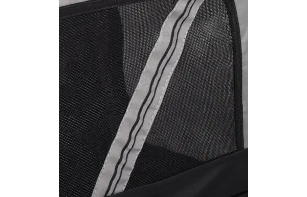 Flamingo Honden Fietskar Romero grijs/zwart