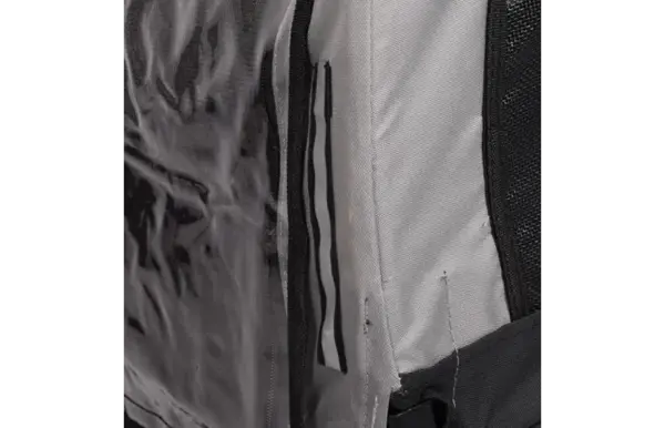 Flamingo Honden Fietskar Romero grijs/zwart