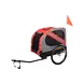 Flamingo Honden Fietskar Juliette rood/grijs large Flamingo Honden Fietskar Juliette rood/grijs large
